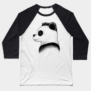 Punk Panda Profile Baseball T-Shirt